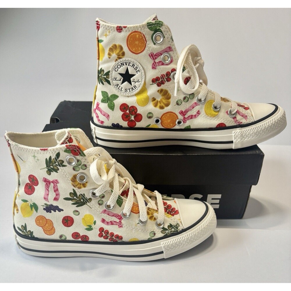 Converse Chuck All Star High Top Market Essentials Floral Fruit  W6 M4 A17773F